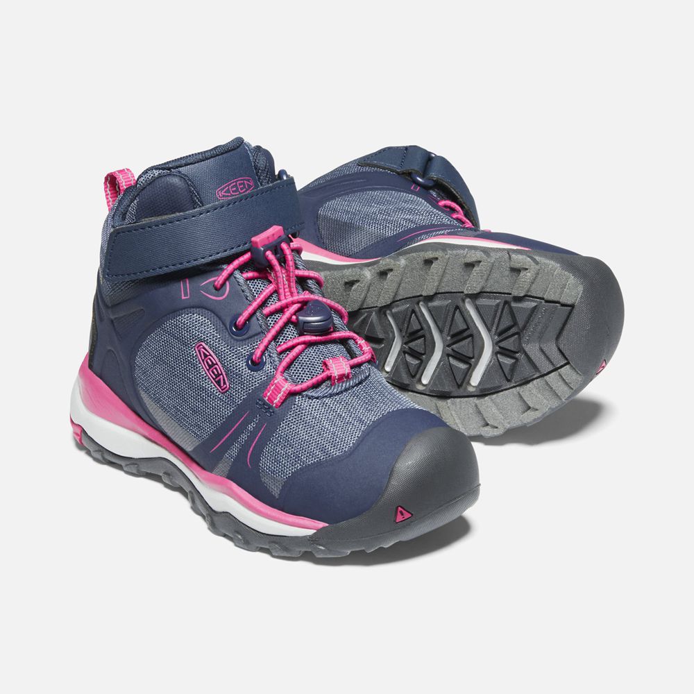 Keen Outdoor Bot Çocuk Mavi/Pembe - Terradora Ii Waterproof - Türkiye DCIL08537